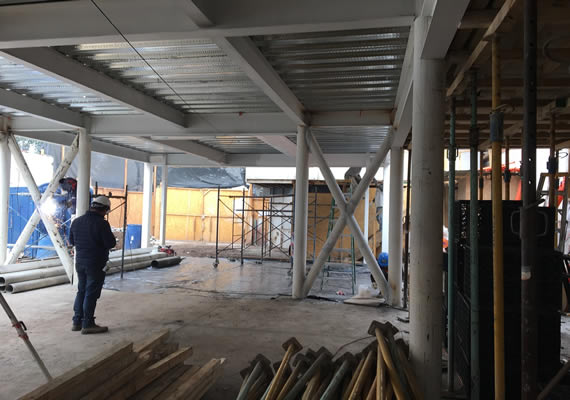 Proyecto de construcción Larrain.